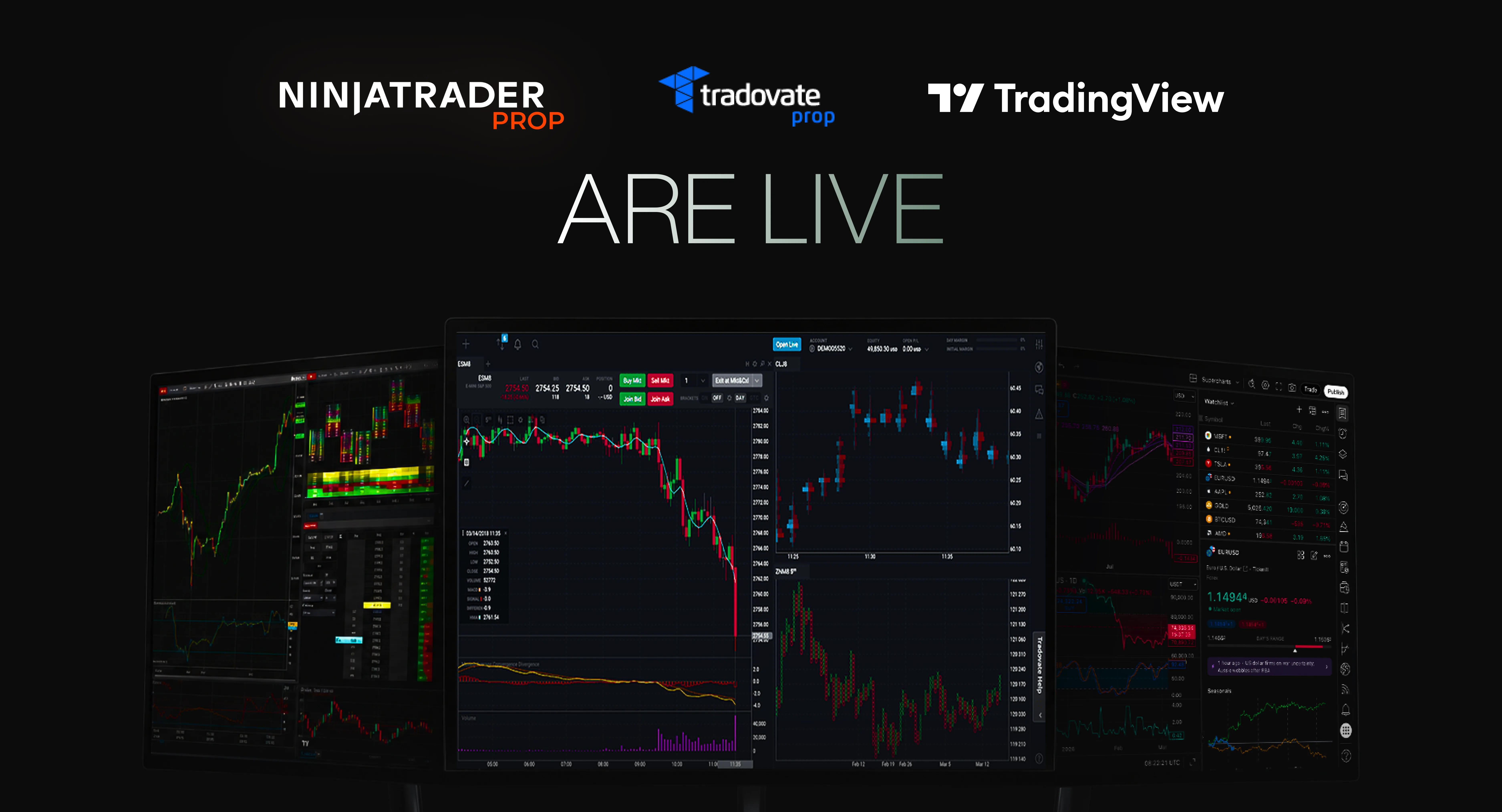 NinjaTrader trading platform — coming soon